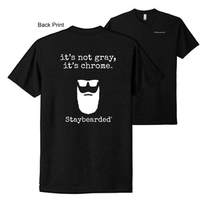 Back Printed T-shirt - IT’S NOT GRAY, IT’S CHROME™️