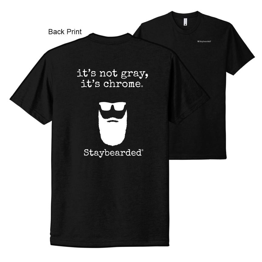 Back Printed T-shirt - IT’S NOT GRAY, IT’S CHROME®