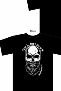 Back Printed Tshirt (Save It, Don't Shave It)