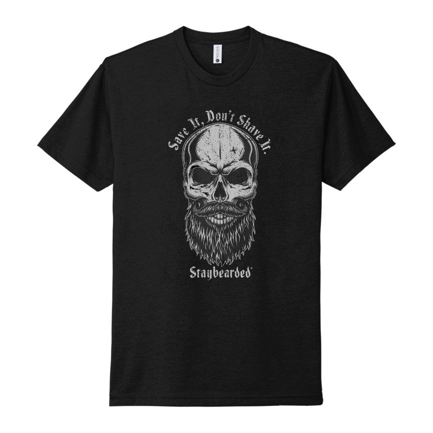 Staybearded® T-Shirts “SAVE IT, DON’T SHAVE IT”