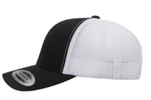 Hats - Staybearded Trucker Hat - Black & White