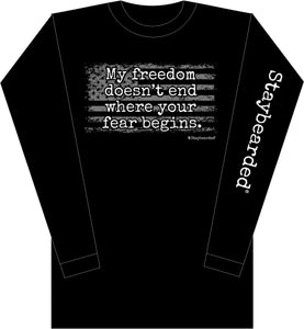 Long Sleeves “Flag/Freedom” Shirt